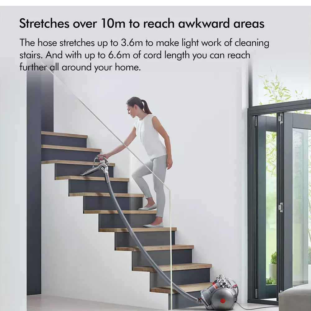 Corded Cylinder Vacuum Cleaner – Pet-Friendly, Multi-Floor Cleaning