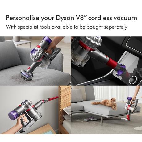 Cordless Stick Vacuum Cleaner – Up to 40 Minutes Runtime, Silver