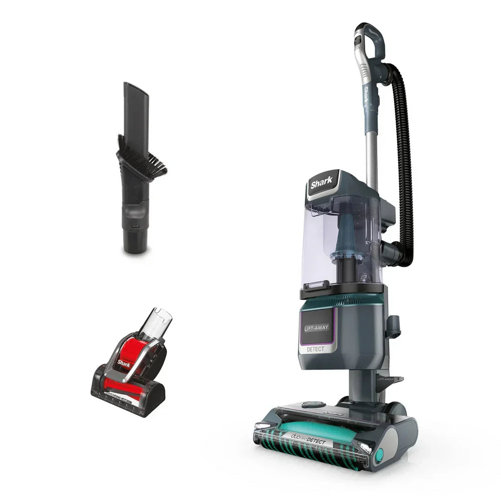 Corded Upright Vacuum Cleaner – Pet-Friendly, Teal & Silver Finish
