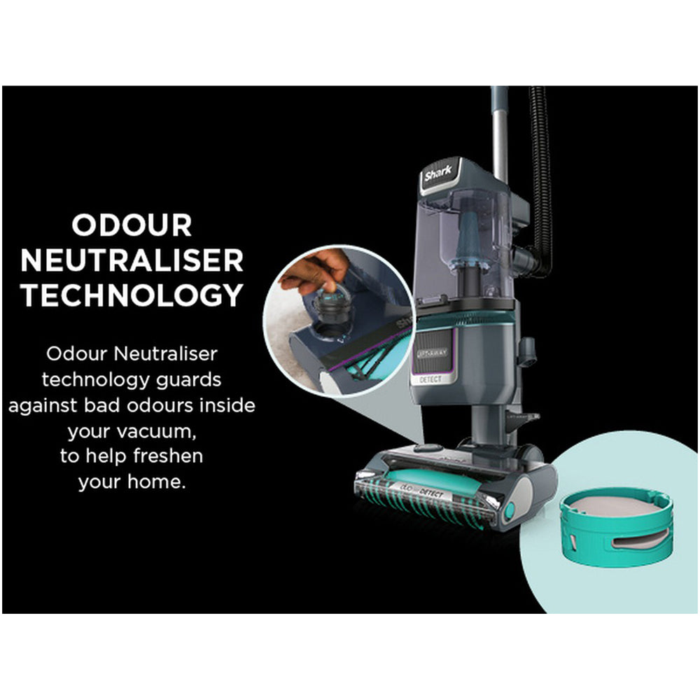 Corded Upright Vacuum Cleaner – Pet-Friendly, Teal & Silver Finish