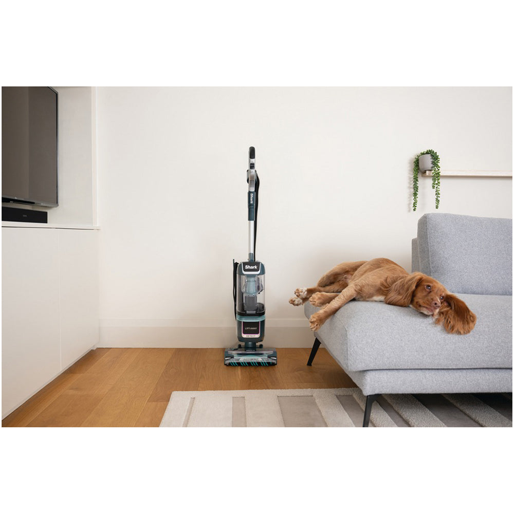 Corded Upright Vacuum Cleaner – Pet-Friendly, Teal & Silver Finish
