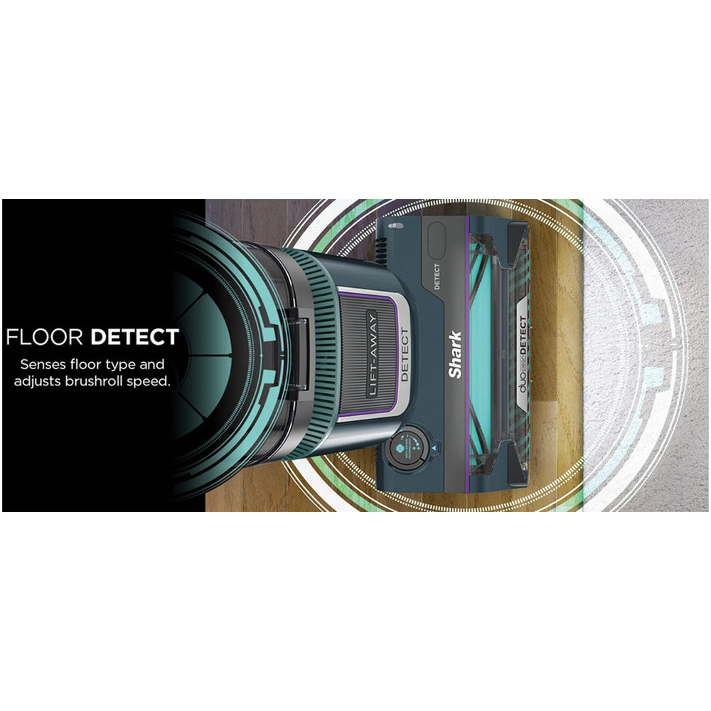 Corded Upright Vacuum Cleaner – Pet-Friendly, Teal & Silver Finish