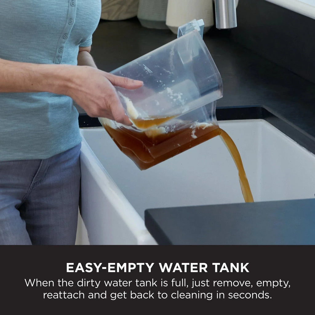 Deep Carpet Cleaner – Powerful Suction, Red Finish