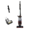 Upright Vacuum Cleaner with Detachable Handheld – Pet-Friendly, Red