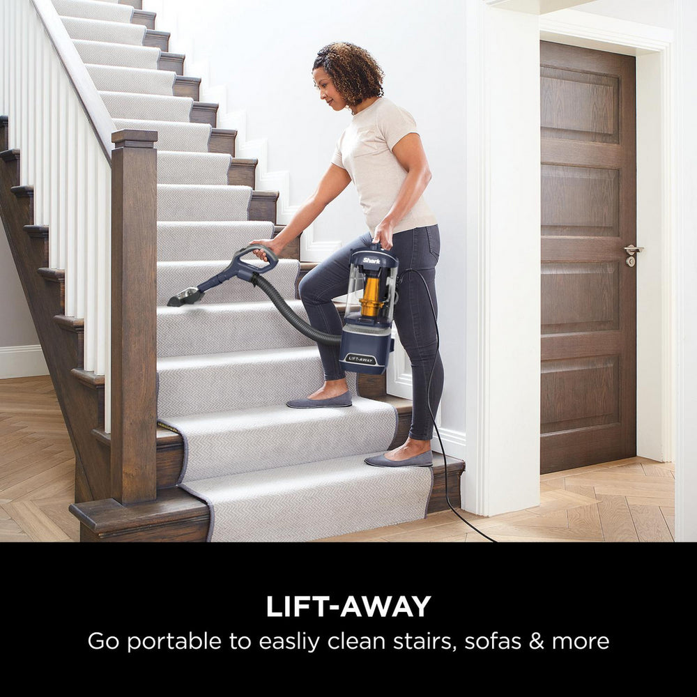 Upright Vacuum Cleaner – Corded, Pet-Friendly, Royal Grey