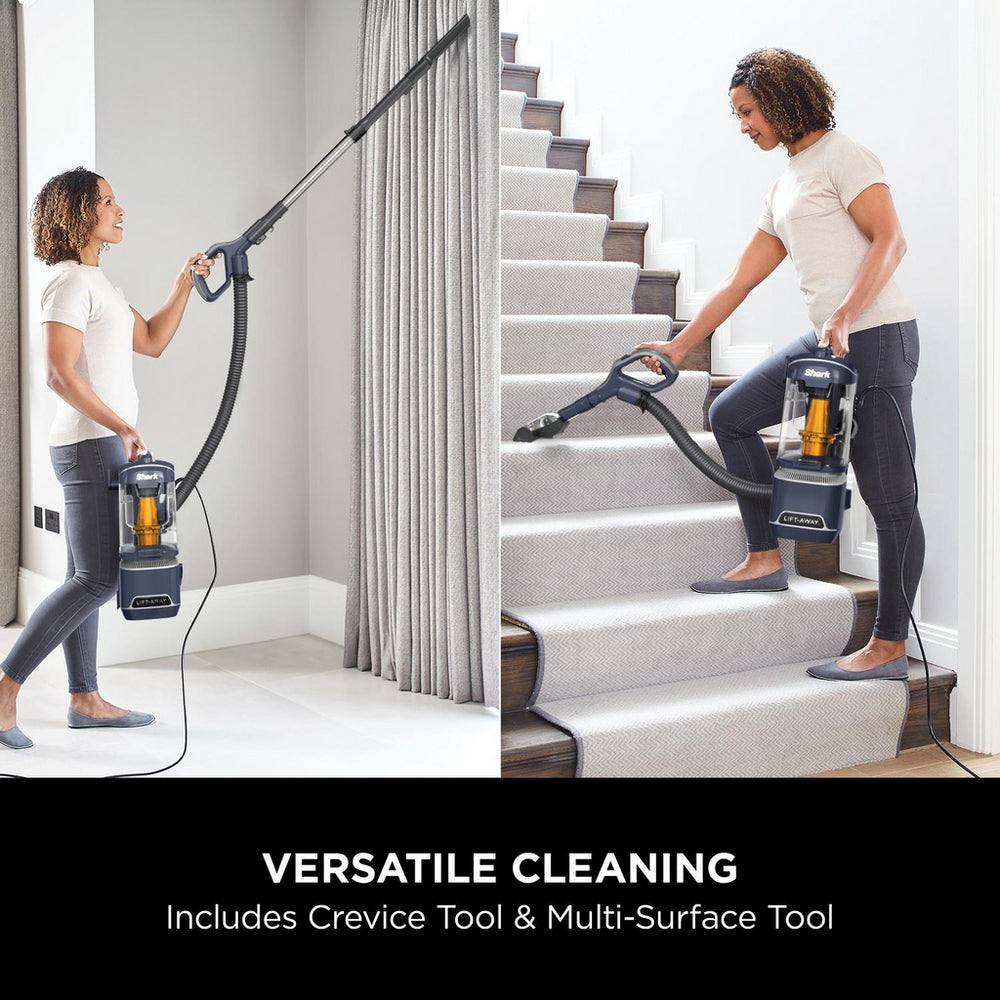 Upright Vacuum Cleaner – Corded, Pet-Friendly, Royal Grey